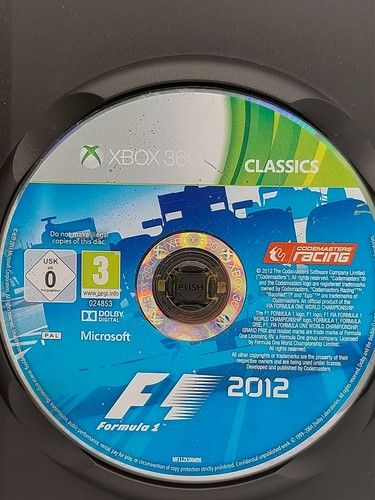 Formula 1 2012 - f1, (xbox