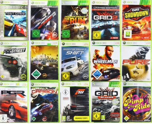 Xbox 360 pal rennspiele racing - xbox,